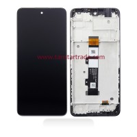 lcd assembly with frame for Motorola Moto G22 XT2231